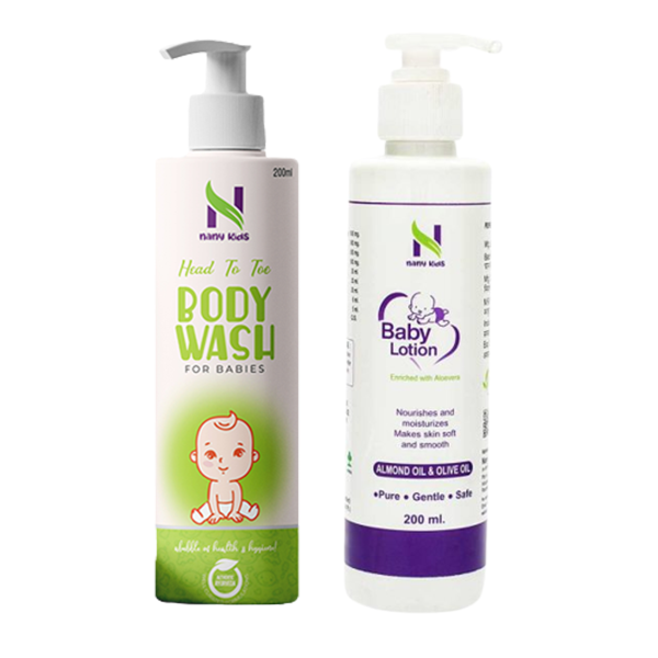 Combo Of  Body Wash & Baby Lotion